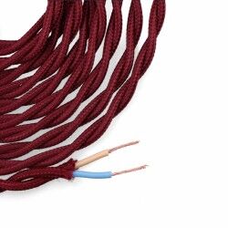 Cable EDM 11871 C08 Burgundy 2 x 0,75 mm 5 m