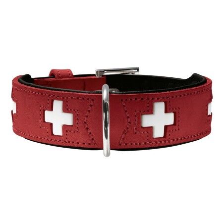 Collare per Cani Hunter Swiss Rosso/Nero (38-43.5 cm)