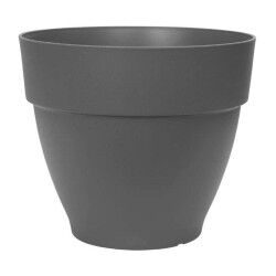 Vaso Elho Ø 55 cm Nero Plastica Rotondo Moderno