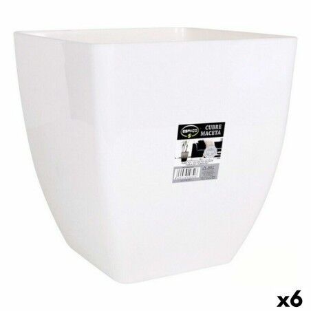 Vaso Dem B077CS8TV1_localization Quadrato 27,4 x 27 x 29 cm (6 Unità) (27,4 x 27,4 x 29 cm)