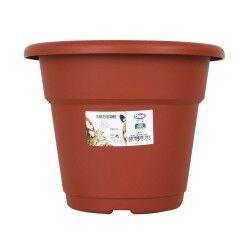 Vaso Dem Greentime Rotonda Marrone ø 22 x 17,5 cm (12 Unità)