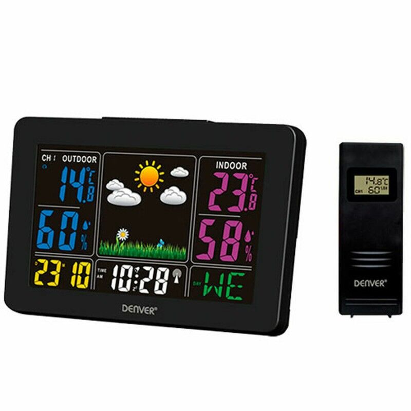 Stazione Meteorologica Multifunzione Denver Electronics WS540 NEGRA