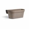 Self-watering planter Garden ID Taupe