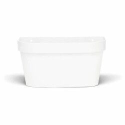 Self-watering flowerpot Garden ID White