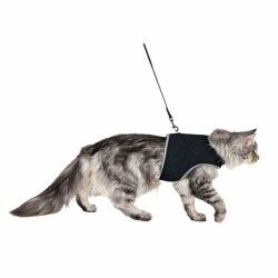 Cat Harness Trixie Black 36-54 cm