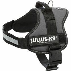 Dog Harness Trixie Power Anthracite XXL