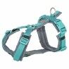 Imbracatura per Cani Trixie Premium Trekking Grafite Azzurro Chiaro M L