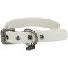 Dog collar Trixie CityStyle Light grey M/L 40-47 cm