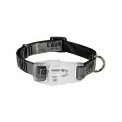 LED Collar for Pets Trixie Explore USB Black S/M 30-45 cm