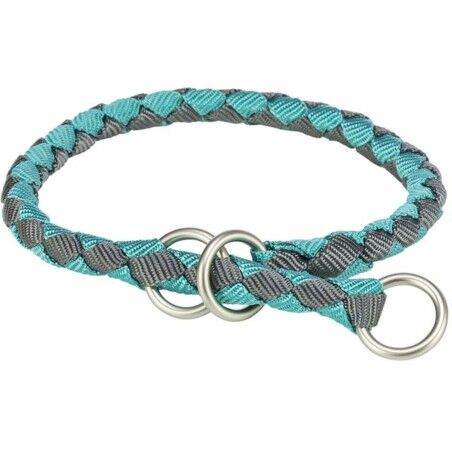 Collare da addestramento Trixie Cavo Grafite Azzurro Chiaro S/M 35-41 cm