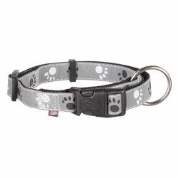 Collare per Cani Trixie Silver Reflect Nero Grigio M/L 35-55 cm