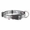 Collare per Cani Trixie Silver Reflect Nero Grigio M/L 35-55 cm