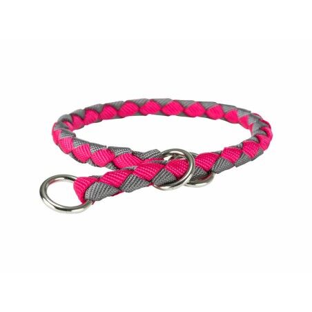 Collare da addestramento Trixie Cavo Grafite Fucsia M/L 43-51 cm