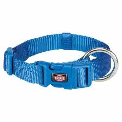 Dog collar Trixie New Premium Cobalt blue S/M 30-45 cm