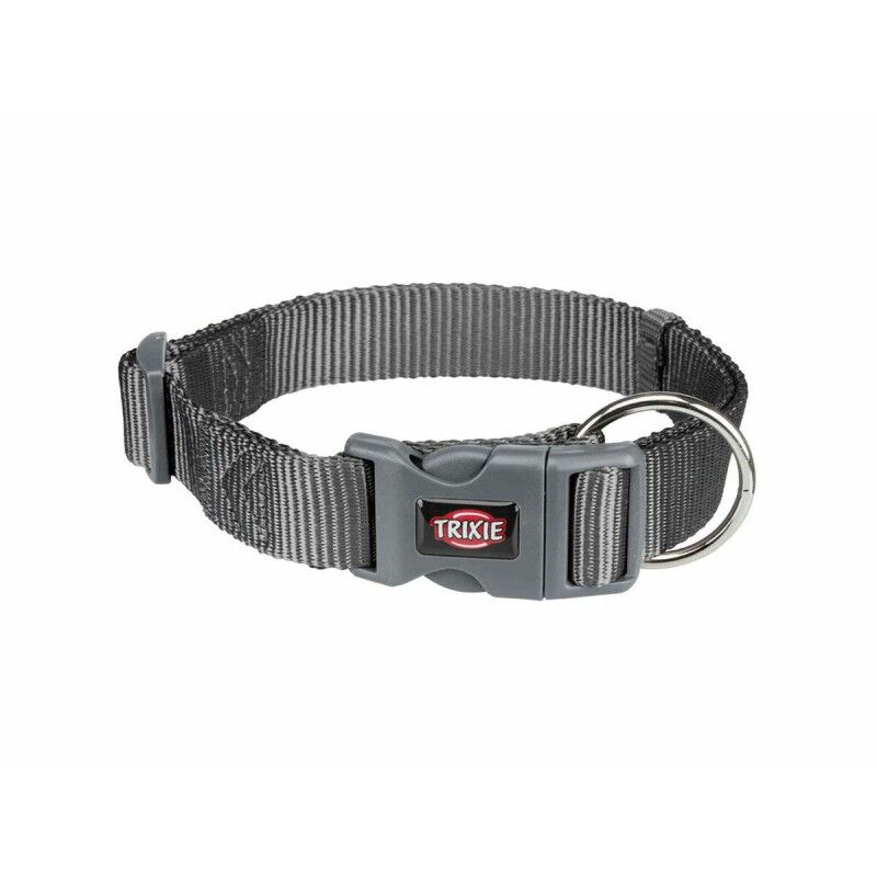 Dog collar Trixie New Premium Graphite L/XL 40-65 cm