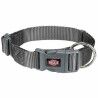 Dog collar Trixie New Premium Graphite L/XL 40-65 cm