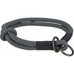 Collari da addestramento per cani Trixie Soft Rope Nero Grigio S 35 cm