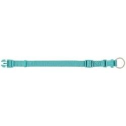 Dog collar Trixie Premium Light Blue L/XL 40-65 cm