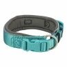 Dog collar Trixie Premium Graphite Light Blue L 46-55 cm