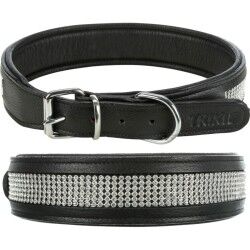 Dog collar Trixie Active Comfort Black L/XL 57-66 cm