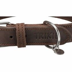 Collare per Cani Trixie Rustic Marrone scuro L 48-56 cm