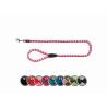 Dog Lead Trixie New Cavo Graphite Fuchsia S/M