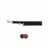 Adjustable dog leash Trixie Black XS