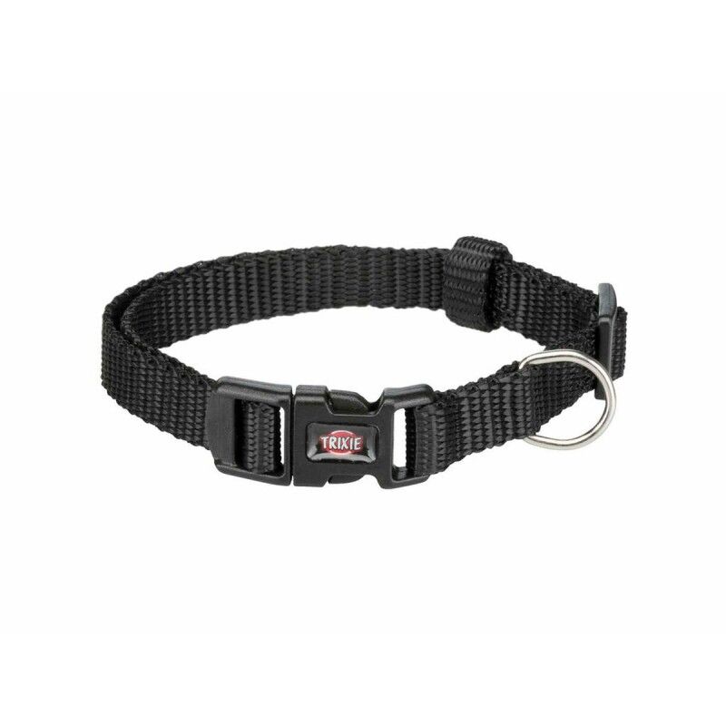 Dog collar Trixie New Premium Black XS/S 22-35 cm