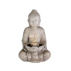 Fontana da giardino Lumineo Buddha Ceramica (28 x 29,5 x 45 cm)