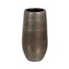 Planter Metallic Ceramic 31 x 31 x 61 cm