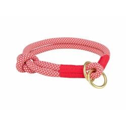 Dog Training Collars Trixie Soft Rope Red Cream S 35 cm