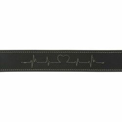 Dog collar Trixie Heartbeat Black S/M 34-40 cm