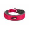 Dog collar Trixie Premium Graphite Fuchsia S/M 33-42 cm