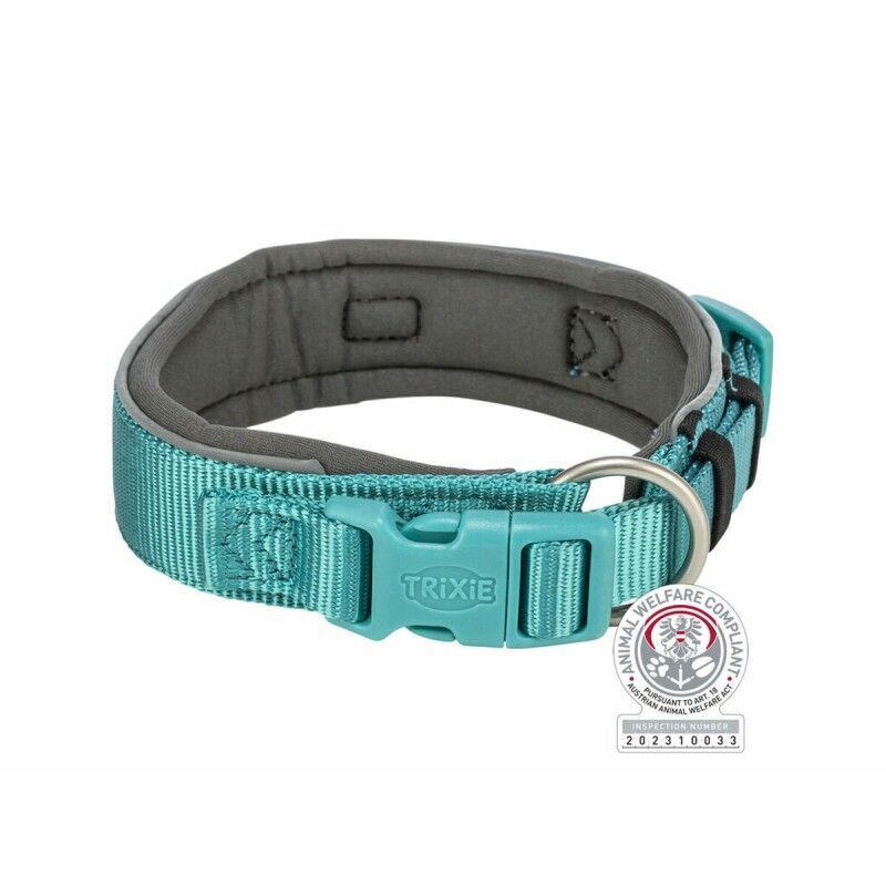 Collare per Cani Trixie Premium Grafite Azzurro Chiaro XS/S 27-35 cm