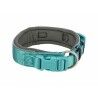 Dog collar Trixie Premium Graphite Light Blue XS/S 27-35 cm