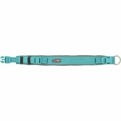 Dog collar Trixie Premium Graphite Light Blue XS/S 27-35 cm