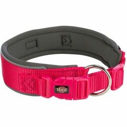 Dog collar Trixie Premium Graphite Fuchsia XS/S 27-35 cm