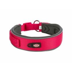 Dog collar Trixie Premium Graphite Fuchsia XS/S 27-35 cm