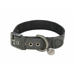 Dog collar Trixie CityStyle Black M/L 40-47 cm