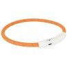 LED Collar for Pets Trixie Orange L/XL