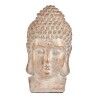 Decorative Garden Figure Ibergarden CC20488 White Golden Polyresin 35 x 65,5 x 38 cm Head Buddha