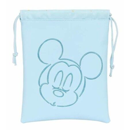 Cestino per la Merenda Mickey Mouse Baby Azzurro Chiaro Poliuretano 20 x 25 cm