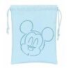 Cestino per la Merenda Mickey Mouse Baby Azzurro Chiaro Poliuretano 20 x 25 cm