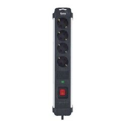 4-socket plugboard with power switch TM Electron 230 V