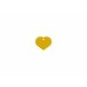 Identification plate Imarc Heart Yellow Golden