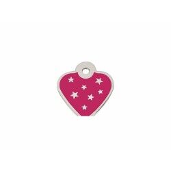 Identification plate Imarc PetScribe Passion Pink Silver