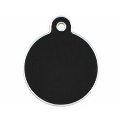 Identification plate Imarc Circle Black