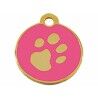 Identification plate Imarc Circle Pink Golden