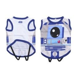 Maglietta per Cani Star Wars R2-D2 M Azzurro