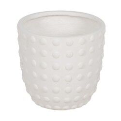 Set of Planters White 37 x 37 x 35,5 cm (3 Units)